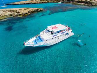 Rejs na Blue Lagoon z Pafos rejs poranny z transferem z adresu